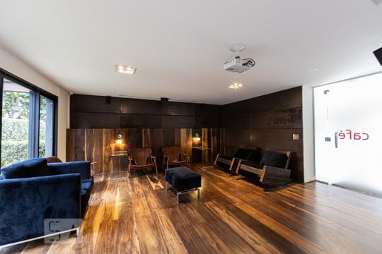 Área comum de apartamento à venda com 2 quartos, 70m² em Vila Regente Feijó, São Paulo