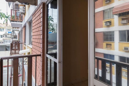 Varanda da Sala de apartamento à venda com 1 quarto, 40m² em Penha, Rio de Janeiro