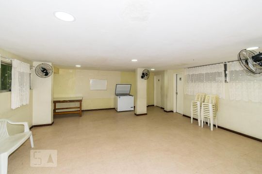 Área comum - Salão de festas de apartamento à venda com 1 quarto, 40m² em Penha, Rio de Janeiro