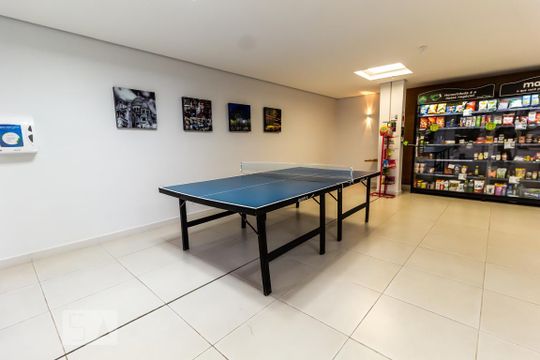 Sala de jogos de apartamento para alugar com 1 quarto, 46m² em Sul (águas Claras), Brasília