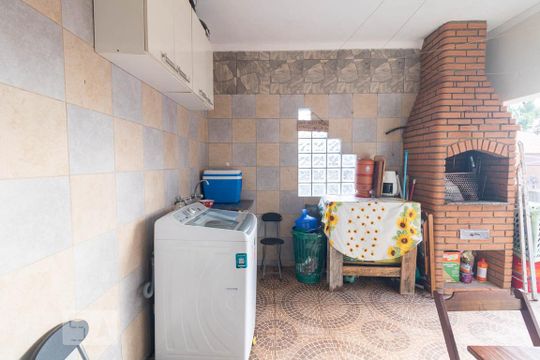 Área de Serviço de casa à venda com 3 quartos, 125m² em Parque Gerassi, Santo André