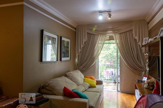 Sala de apartamento à venda com 3 quartos, 110m² em Tijuca, Rio de Janeiro