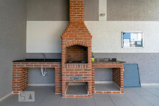 Área comum - Churrasqueira de apartamento à venda com 1 quarto, 40m² em Vila Esperança, São Paulo