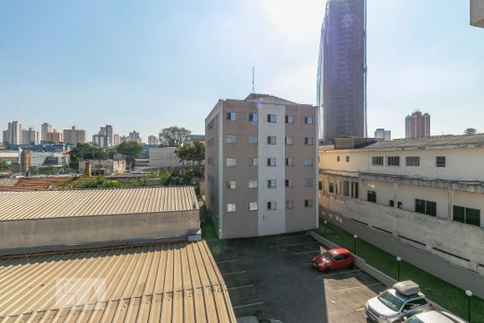 Área de Serviço - Vista de apartamento à venda com 1 quarto, 40m² em Vila Esperança, São Paulo