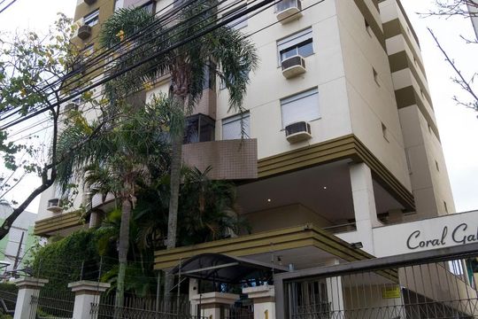 Fachada de apartamento à venda com 2 quartos, 73m² em Jardim do Salso, Porto Alegre