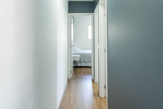 Corredor de apartamento para alugar com 2 quartos, 55m² em Centro, Diadema