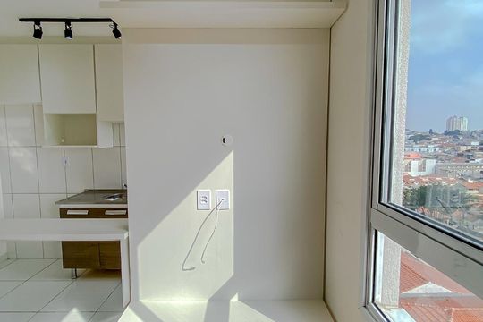 Detalhe Sala de apartamento para alugar com 1 quarto, 30m² em Penha de França, São Paulo