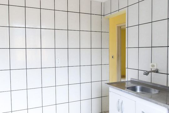 Cozinha de apartamento para alugar com 2 quartos, 48m² em Vila Industrial, São José dos Campos