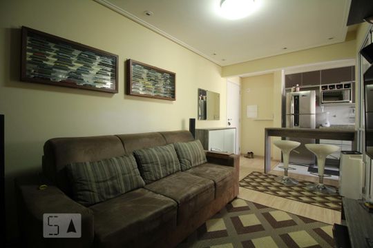 Sala de apartamento à venda com 2 quartos, 60m² em Ipiranga, São Paulo