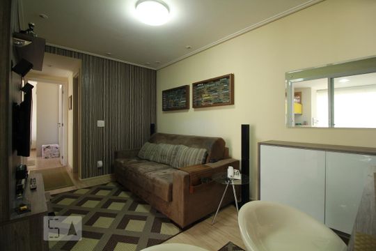 Sala de apartamento à venda com 2 quartos, 60m² em Ipiranga, São Paulo