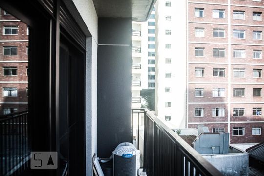 Sacada de kitnet/studio à venda com 1 quarto, 31m² em Consolação, São Paulo