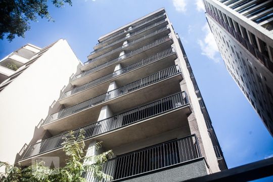 Fachada do Prédio de kitnet/studio à venda com 1 quarto, 31m² em Consolação, São Paulo