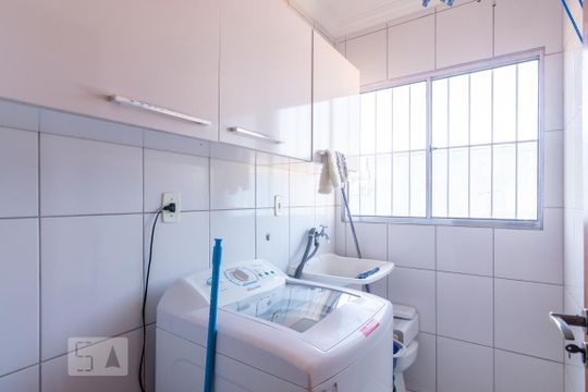 Área de Serviço de apartamento à venda com 2 quartos, 67m² em Vila Metalúrgica, Santo André
