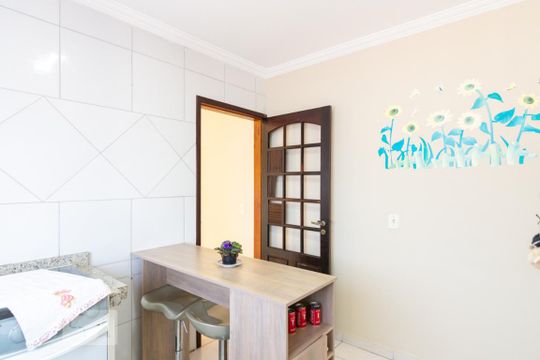 Cozinha de apartamento à venda com 2 quartos, 67m² em Vila Metalúrgica, Santo André