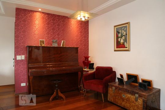 Sala de apartamento à venda com 4 quartos, 160m² em Vila Andrade, São Paulo