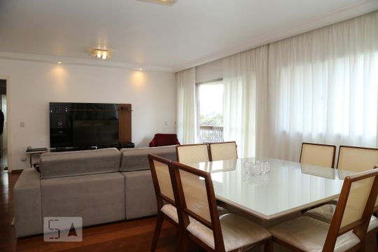 Sala de Jantar de apartamento à venda com 4 quartos, 160m² em Vila Andrade, São Paulo