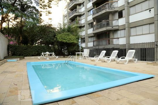 Área comum - Piscina de apartamento à venda com 4 quartos, 160m² em Vila Andrade, São Paulo