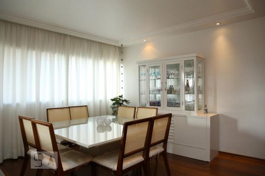 Sala de Jantar de apartamento à venda com 4 quartos, 160m² em Vila Andrade, São Paulo
