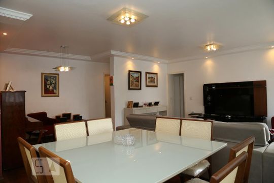 Sala de Jantar de apartamento à venda com 4 quartos, 160m² em Vila Andrade, São Paulo