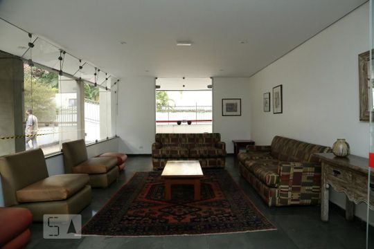 Área comum - Salão de festas de apartamento para alugar com 4 quartos, 160m² em Vila Andrade, São Paulo