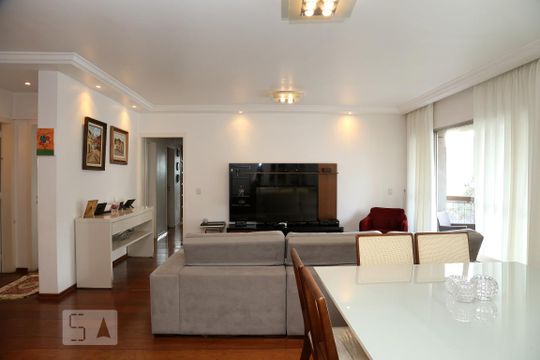 Sala de Jantar de apartamento à venda com 4 quartos, 160m² em Vila Andrade, São Paulo