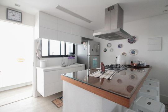 Cozinha de apartamento à venda com 3 quartos, 200m² em Santana, São Paulo