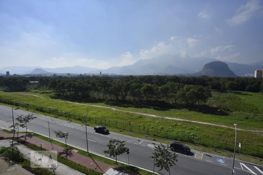 Vista da Varanda de apartamento à venda com 2 quartos, 107m² em Barra da Tijuca, Rio de Janeiro