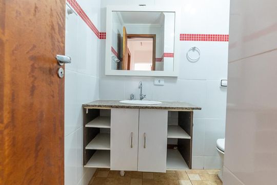 Banheiro Social de apartamento à venda com 2 quartos, 93m² em Osvaldo Cruz, São Caetano do Sul