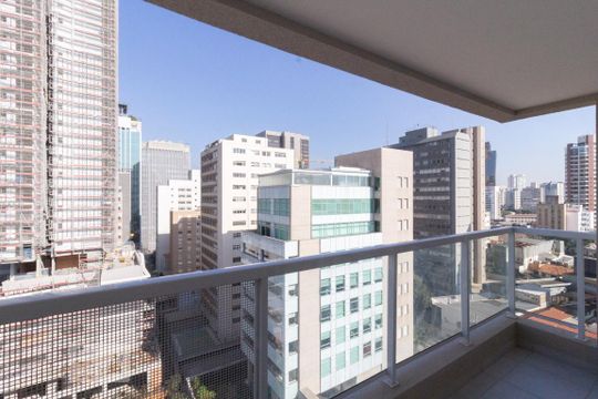 Varanda de apartamento para alugar com 2 quartos, 58m² em Jardim Paulistano, São Paulo