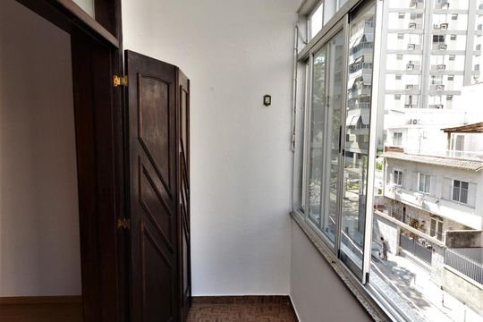 Varanda da Sala de apartamento à venda com 3 quartos, 120m² em Botafogo, Rio de Janeiro
