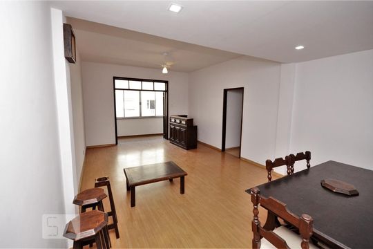 Sala de apartamento à venda com 3 quartos, 120m² em Botafogo, Rio de Janeiro
