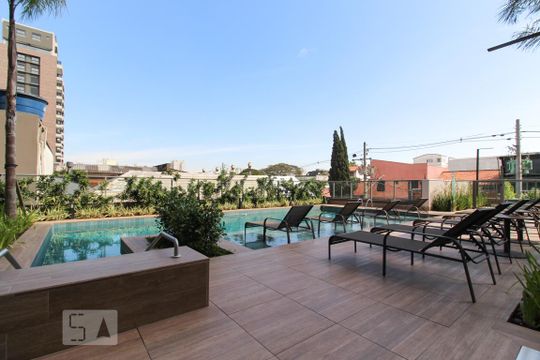 Área comum - Piscina de apartamento à venda com 2 quartos, 64m² em Indianópolis, São Paulo