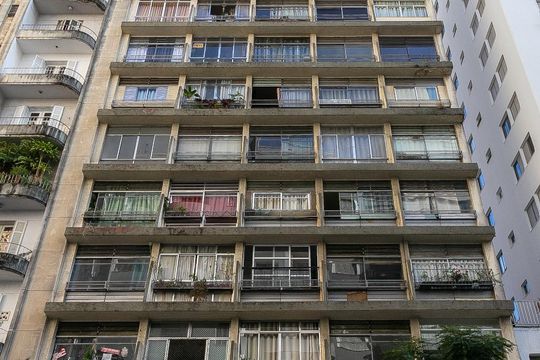 Fachada de apartamento para alugar com 1 quarto, 35m² em Centro Histórico de São Paulo, São Paulo