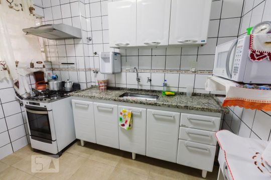 Cozinha de apartamento à venda com 1 quarto, 50m² em Campos Elíseos, São Paulo