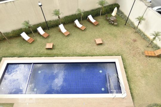Vista da varanda - piscinha de apartamento para alugar com 3 quartos, 70m² em Vila Formosa, São Paulo
