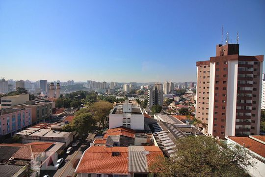 Vista da Sala  de apartamento à venda com 2 quartos, 75m² em Vila Euclides, São Bernardo do Campo