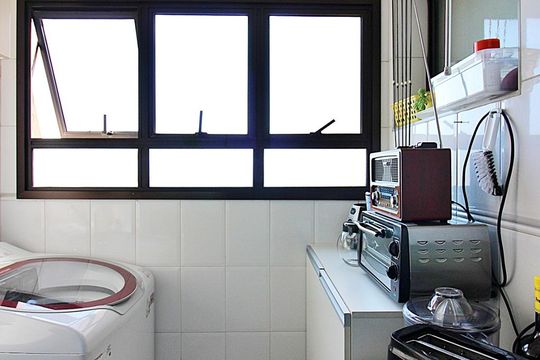 Área de Serviço de apartamento à venda com 2 quartos, 75m² em Vila Euclides, São Bernardo do Campo