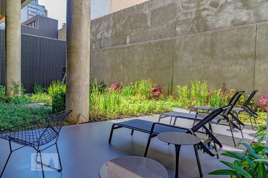 Área comum de apartamento à venda com 1 quarto, 26m² em Vila Buarque, São Paulo