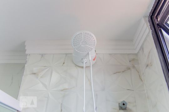 Chuveiro de apartamento à venda com 3 quartos, 101m² em Vila Assunção, Santo André
