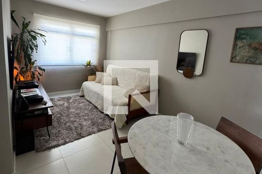 Sala de apartamento à venda com 1 quarto, 49m² em Vila Nova Conceição, São Paulo