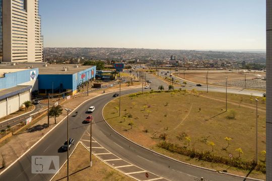 Varanda vista de apartamento à venda com 4 quartos, 108m² em Norte (águas Claras), Brasília