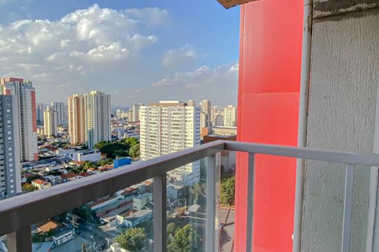 Varanda de apartamento à venda com 2 quartos, 49m² em Tatuapé, São Paulo