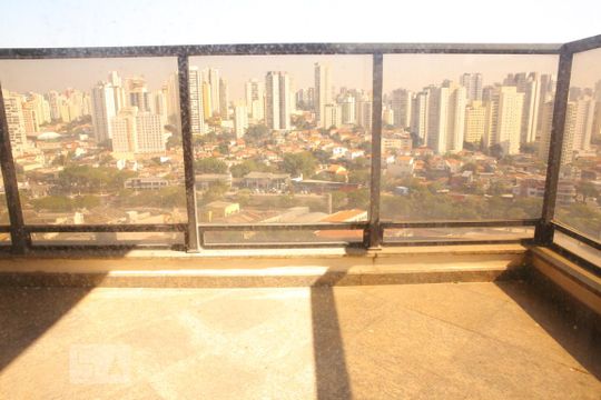 Varanda Sala de apartamento à venda com 3 quartos, 152m² em Bosque da Saúde, São Paulo