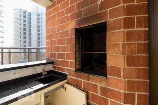 Varanda de apartamento à venda com 3 quartos, 211m² em Indianópolis, São Paulo