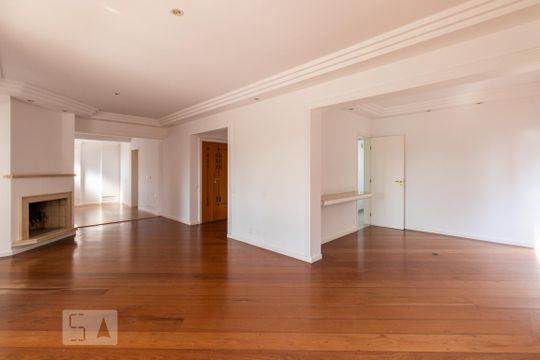 Sala de apartamento à venda com 3 quartos, 211m² em Indianópolis, São Paulo