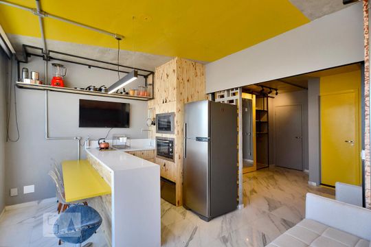 Studio de kitnet/studio à venda com 1 quarto, 36m² em Bom Retiro, São Paulo