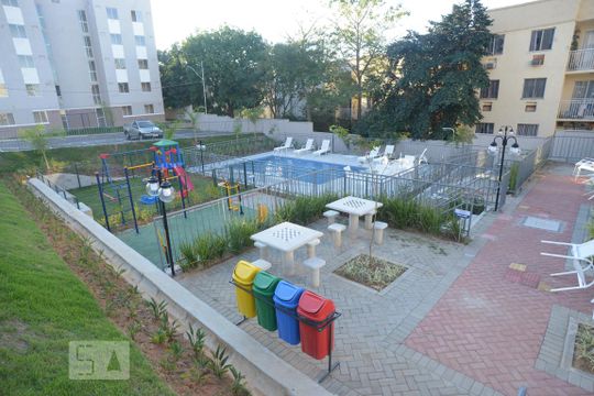 Área Comum - Playground de apartamento para alugar com 2 quartos, 43m² em Campo Grande, Rio de Janeiro
