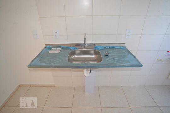 Cozinha de apartamento para alugar com 2 quartos, 43m² em Campo Grande, Rio de Janeiro