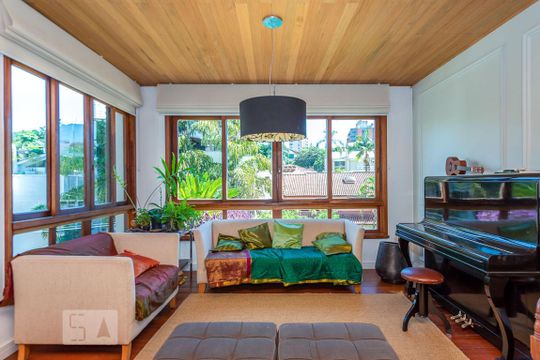 Sala 1 de apartamento à venda com 3 quartos, 463m² em Bela Vista, Porto Alegre