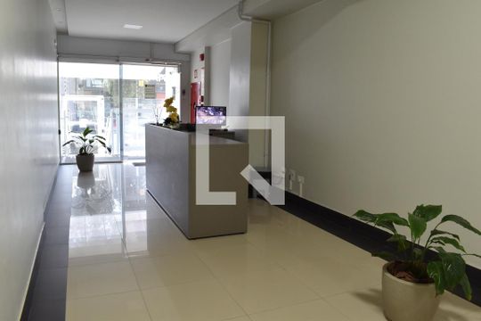 Hall de entrada de apartamento à venda com 1 quarto, 35m² em Portão, Curitiba